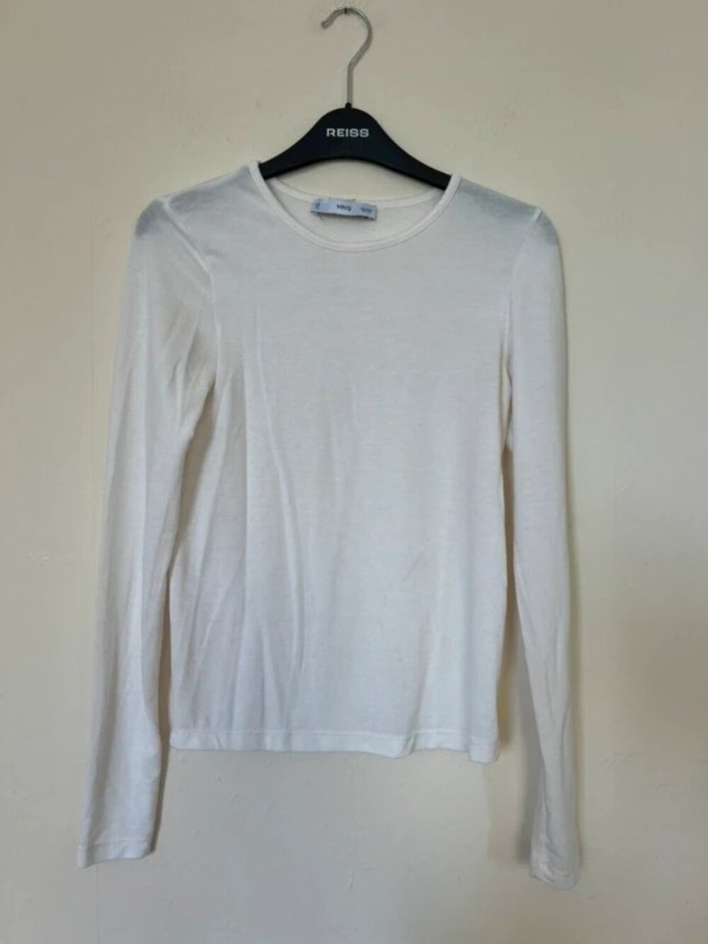 cotton cream basic top S